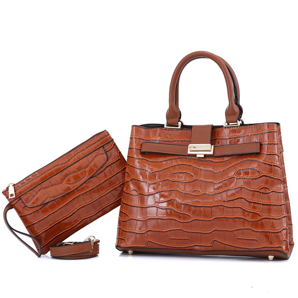 Zency Soft Cowhide Leather Handbag Classic Elegant Women's Top-Handle Bags Commute Office High Quality Female's Shoulder Bag