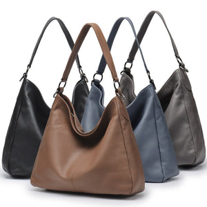 Zency Spring Simple Design Handbag Large Capacity Anti-theft Women's Hobos Shoulder Bag Fashion Elegant Female Crossbody Bag