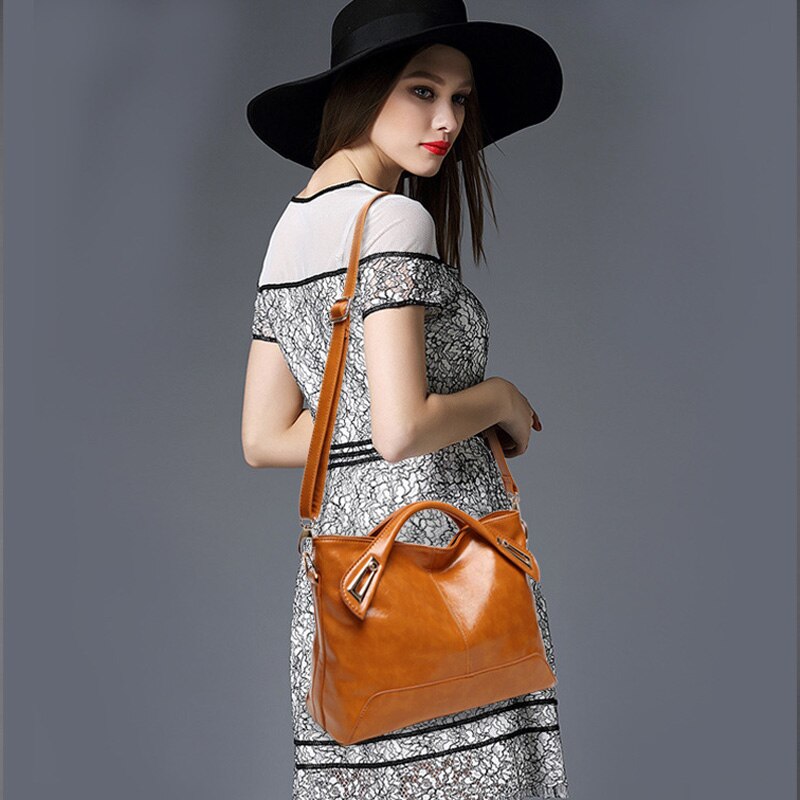 Zency Soft Artificial Leather Handbag 2021 Luxury Elegant Design Women's Messenger Bags Large Capacity Shoulder Crossbody Bag