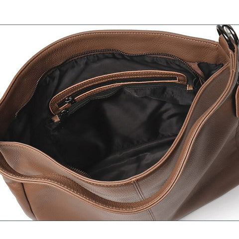 Image of Zency Spring Simple Design Handbag Large Capacity Anti-theft Women's Hobos Shoulder Bag Fashion Elegant Female Crossbody Bag