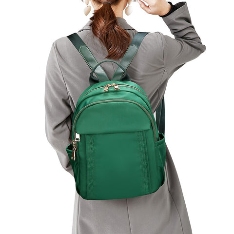 Zency Large Capacity Multifunctional Lady Knapsack Waterproof Nylon Women's Backpack Fashion Simple Casual Teenager School Bags