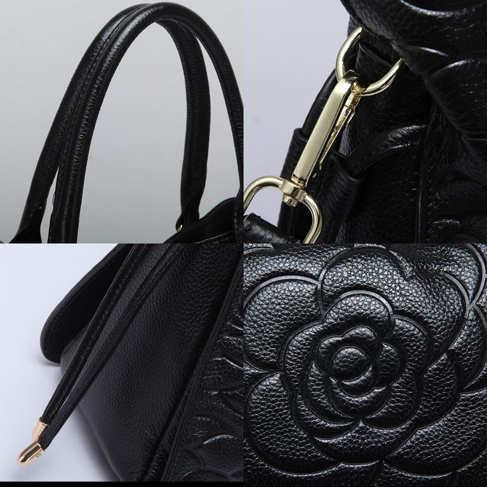 ZENCY Shoulder Bag 100% Genuine Leather 5 Colors Lady Handbag Super Quality Messenger bolso mujer