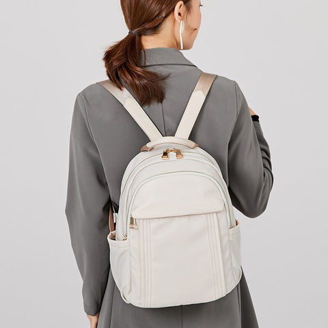 Image of Zency Large Capacity Multifunctional Lady Knapsack Waterproof Nylon Women's Backpack Fashion Simple Casual Teenager School Bags