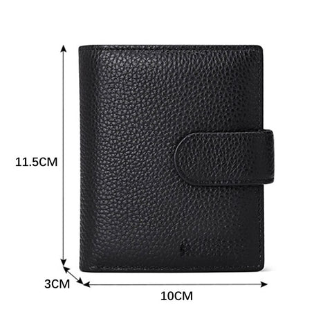 Image of Zency Fashion Women Purse Genuine Leather Wallet Cowhide Clutch Multifunction Multiple Card Slots Holders Bags