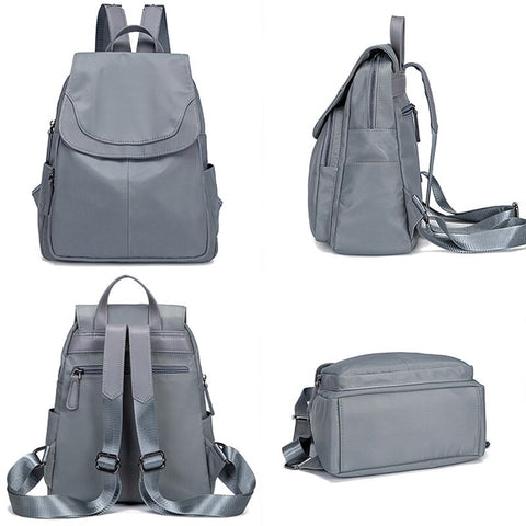 Image of Zency 2021 Spring New Fashion Elegant Design Ladies Backpack High Quality Waterproof Nylon Women's Knapsack Commute Outdoor Bags