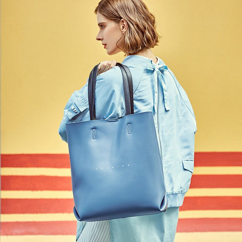 Image of Zency Soft Genuine Leather Women's Handbag Fashion Classic Style Female Shoulder Bag Large Capacity Travel Outdoor Bucket Bags