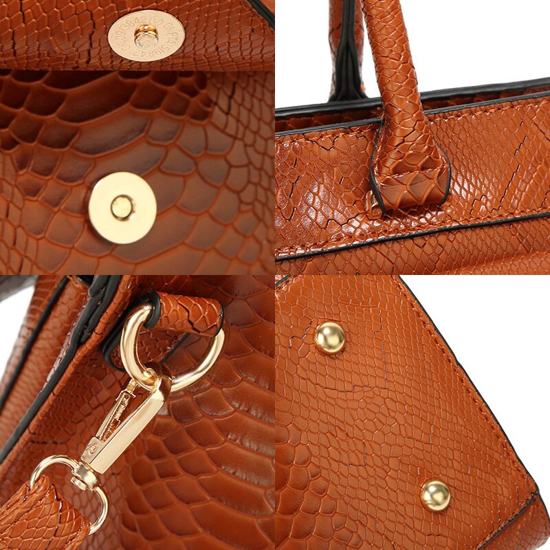Zency Soft Artificial Leather Handbag 2021 Elegant Luxury Design Women's Top-handle Bags Female Commute Shoulder Crossbody Bag