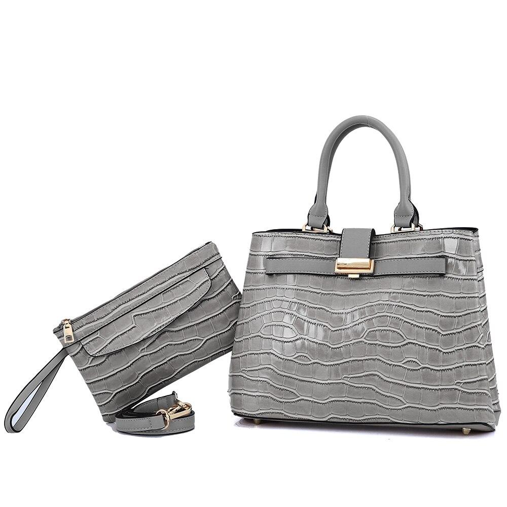 Zency Soft Cowhide Leather Handbag Classic Elegant Women's Top-Handle Bags Commute Office High Quality Female's Shoulder Bag